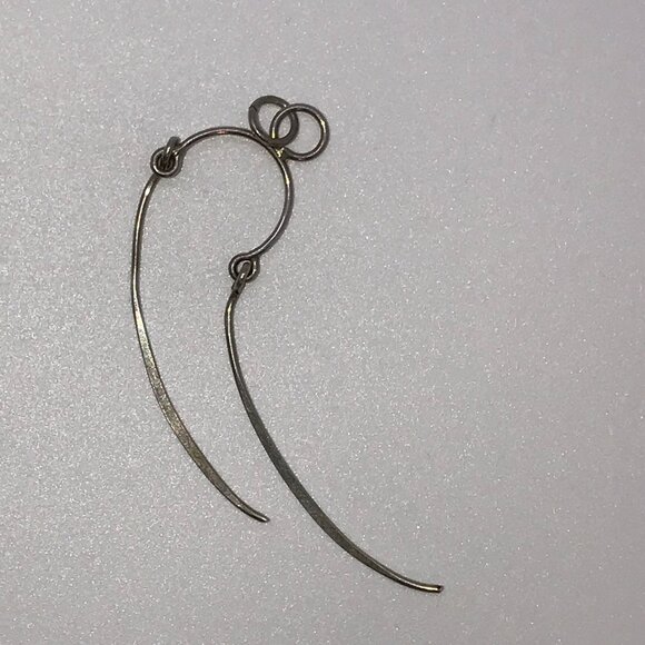 Sterling Silver Wishbone Bridle Pendant - Picture 3 of 16